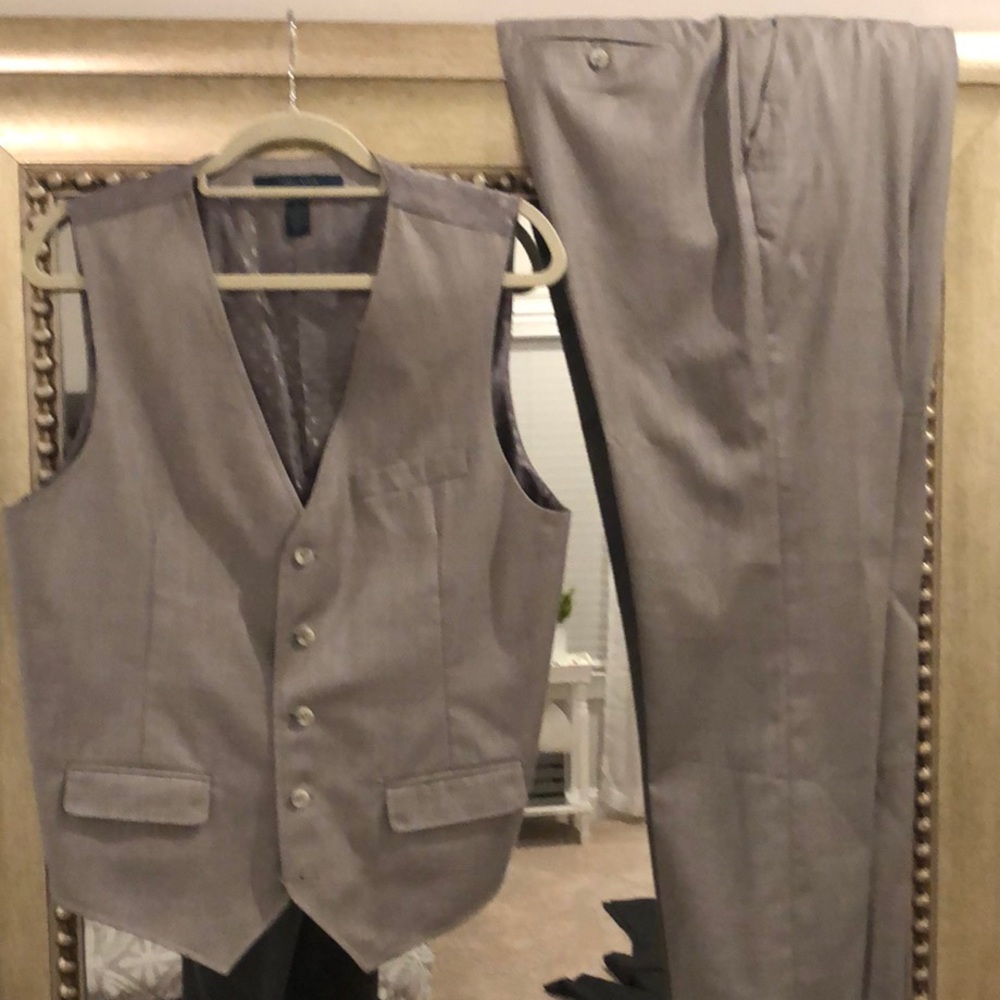Vest and slacks